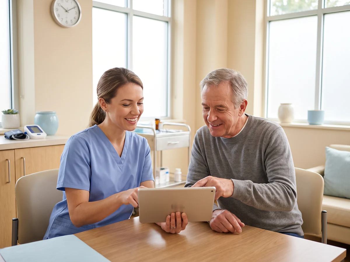 paid-hypertension-clinical-trial-tampa Participant visit during a paid hypertension clinical trial in Tampa