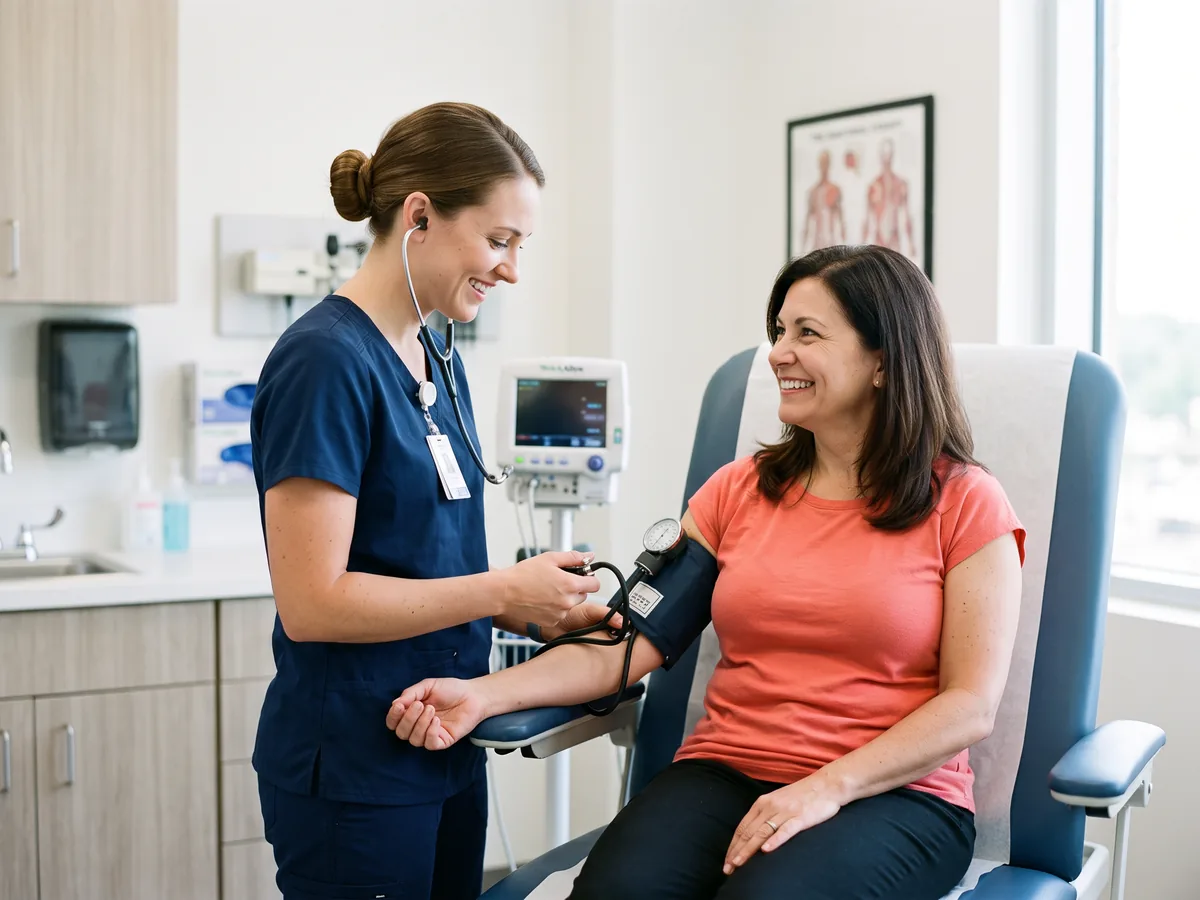 Type 2 Diabetes Study Visit in Clearwater Participant visit during a type 2 diabetes clinical trial in Clearwater